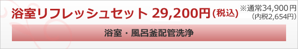 浴室クリーニング・風呂釜配管洗浄