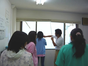 鴻巣職業訓練センターにてボランティア活動